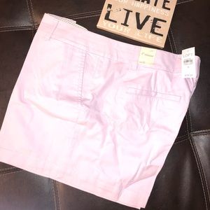 4” Pink Ann Taylor Loft Shorts